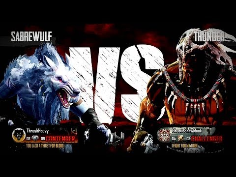 ChaoticShdwMonk (Thunder) vs ThrashHeavy (Sabrewulf)