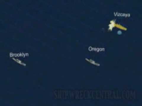 The Battle of Santiago in the Spanish American War