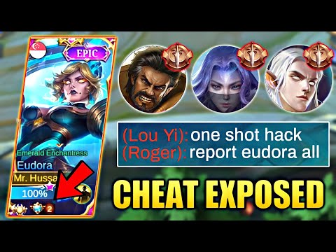SUPREME EUDORA USING ONE SHOT HACK GOT EXPOSED? (Must Watch) | Mlbb