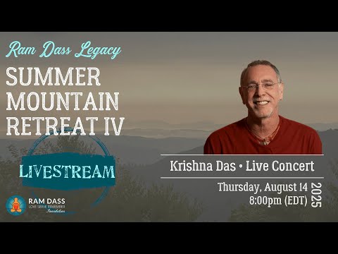 FREE LIVE Kirtan with Krishna Das & Friends | Ram Dass Summer Mountain Retreat 2025
