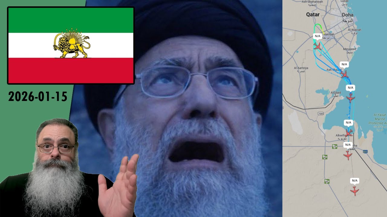 #Irã 2026-01-15: ESTADOS UNIDOS e ISRAEL ameaçam ATACAR o IRÃ, mas VOLTAM ATRÁS: MANOBRA ou TACO?