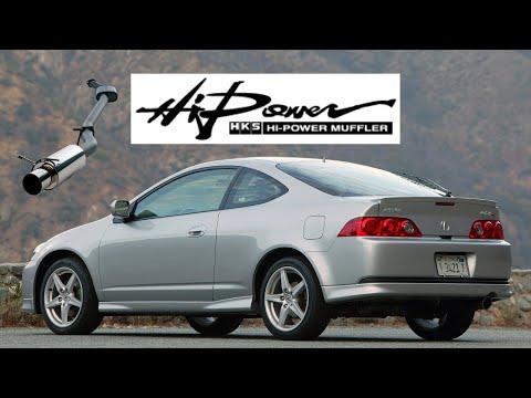 stupid loud RSX (HKS exhaust install)
