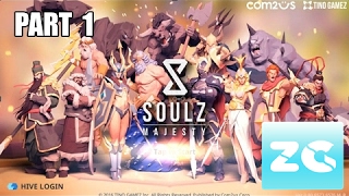 Soulz: Majesty Android / IOS Walkthrough Part 1 Gameplay HD