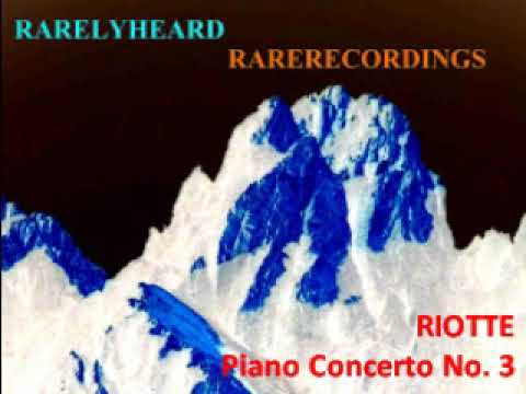 Philipp Jakob Riotte Piano Concerto No. 3