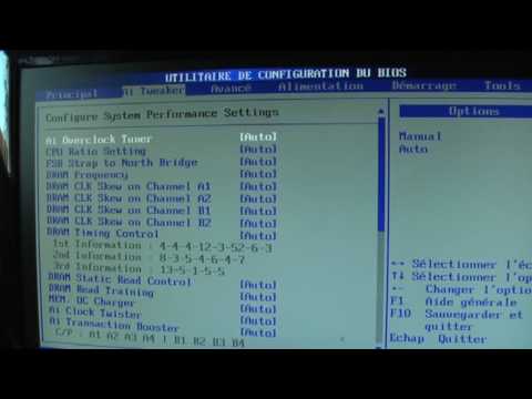 comment regler fsb bios