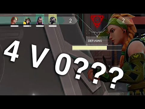 WE ALMOST LOST A 4 V 0 IN VALORANT?