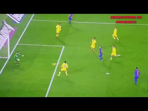 FC Barcelona 5 vs  UD Las Palmas 0 Gol de Alex Vidal