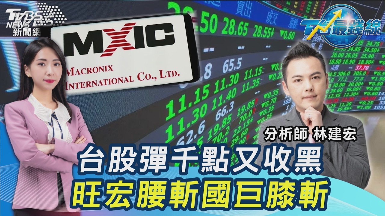 咕嚕咕嚕...4萬點掰了！ 台股彈千點後翻黑 國巨「聖誕樹」畫好了 何時止跌？