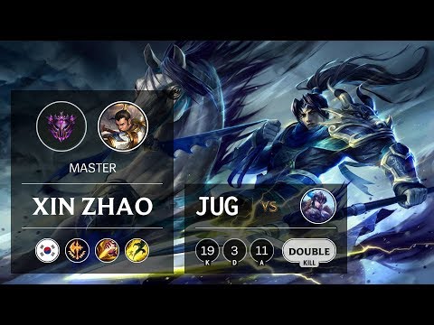 Xin Zhao Jungle vs Sejuani - KR Master Patch 9.17