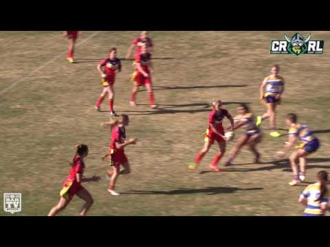 2017 CRRL Round 9 LLT Highlights Woden Valley Rams v Gungahlin Bulls