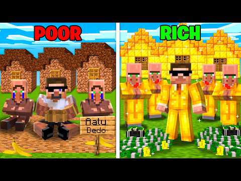 I Joined Rich and Poor Civilization in Minecraft..