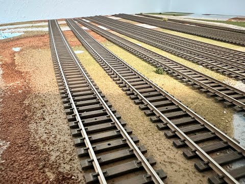 How to Easily and Quickly Paint Track for your Model Train Layout