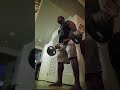 EZ BAR CURLS 97 lbs × 50 reps
