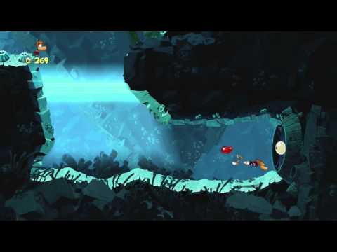 Rayman Origins - Why So Crabby? Lum Medal Playthrough 401 Lums