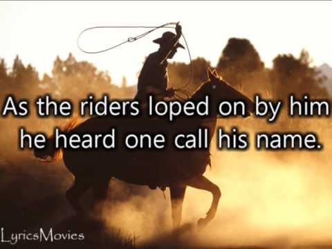 Johnny Cash - Ghost Riders in the sky (Lyrics)