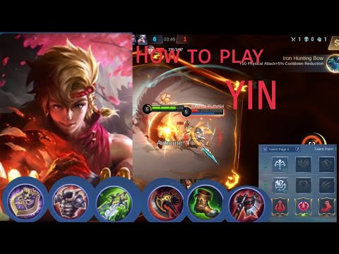 YIN BEST BUILD 2022 | INSANE DAMAGE | BUILD TOP 1 GLOBAL YIN | MLBB