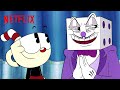 Cuphead Rolls with King Dice 🎲 The Cuphead Show! | Netflix After School