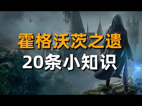 【霍格沃茨之遗】20条小知识，快速上手，少走弯路！