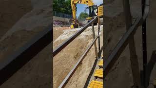 Lovely day for Surveying!#Construction #Survey #Cat #Shorts #shortvideo