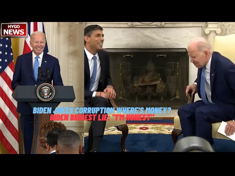 Biden Jokes Corruption 'Where's The Money?'; Biden Biggest Lie: 'I'm Honest'