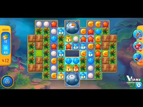 Fishdom. 9054 level no boosters and diamonds. 14 moves