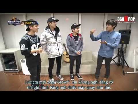 [Vietsub] 131111 Superstar K5 - Park Jaejung and EXO's Growl Date [EXO Team]