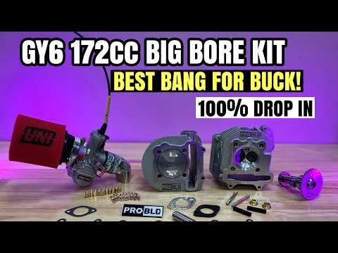 GY6 BIG BORE KIT 172cc / 171cc / 170cc (61mm)