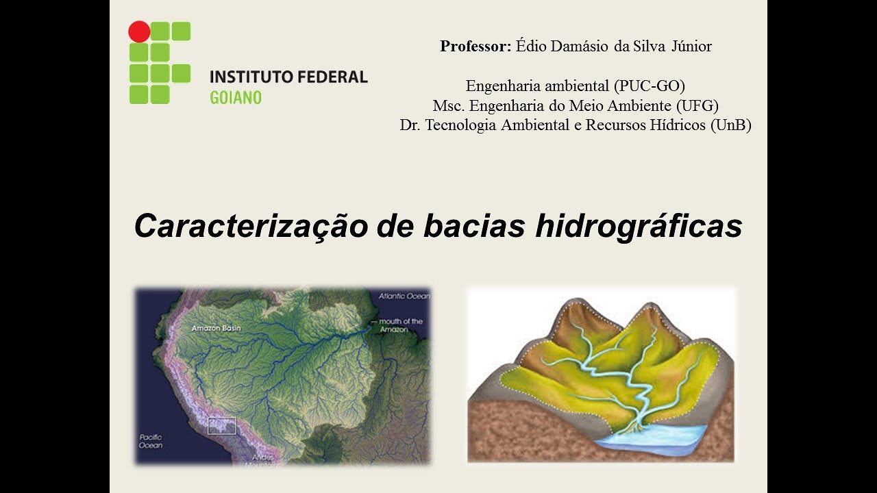 Caracterização de bacias hidrográficas