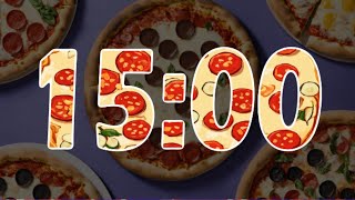 15 Minute Pizza 🍕 Countdown Timer