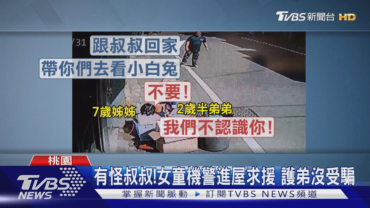 要不要看小白兔！　見2童落單嫌企圖誘拐