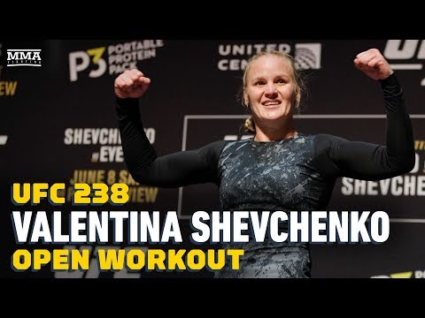 UFC 238: Valentina Shevchenko Open Workout Highlights - MMA Fighting