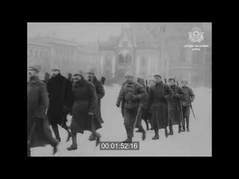 1918-1919 гг. Красная армия под командованием Вацетиса в Риге. Виды Риги и Даугавпилса.