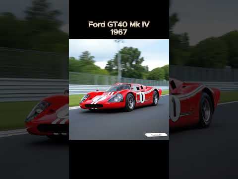 Ford GT40/Ford GT: Evolution (1964–2024)
