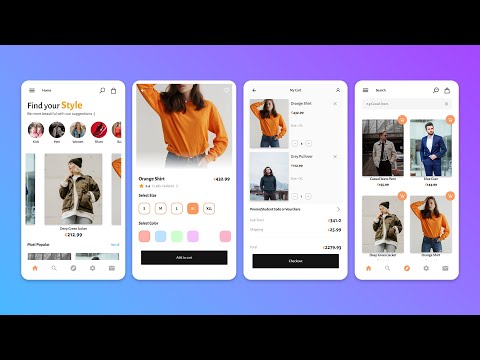 Flutter Tutorial | Fashion e-commerce App, E-Commerce App UI Design Flutter, Flutter Shop App UI