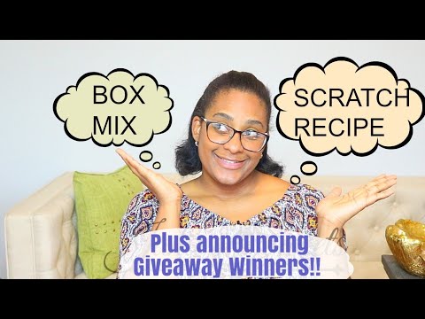 BAKING FROM SCRATCH VS A BOX MIX || Janie's Sweets