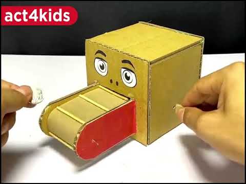 How to Make a Box Eating Coin Saving Coin