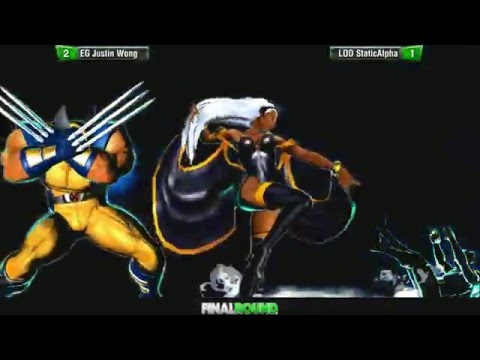 UMVC3 Tournament: Final Round 19 - Winners Final - EG Justin Wong vs LOD StaticAlpha - Top 8
