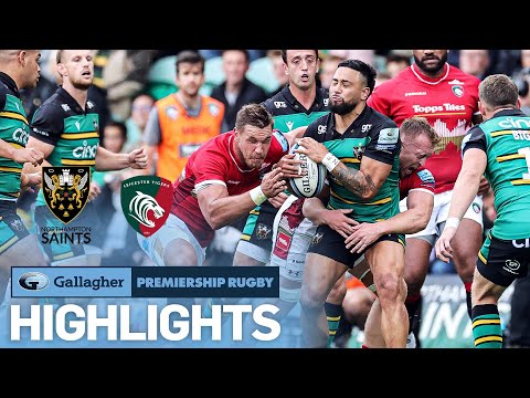 Northampton v Leicester - HIGHLIGHTS | Superb Comeback! | Gallagher Premiership 2022/23