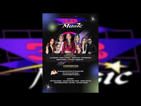 AjP Multimedia | Live Streaming 3B MUsic | Minggu, 09 November 2025 ( Siang )