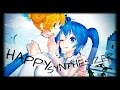[MMD] Hatsune Miku & Kagamine Len - Happy ...