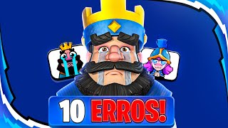 10 ERROS que te IMPEDEM de MELHORAR no Clash Royale em 2026 - Deck Guide by Allan Franzotti