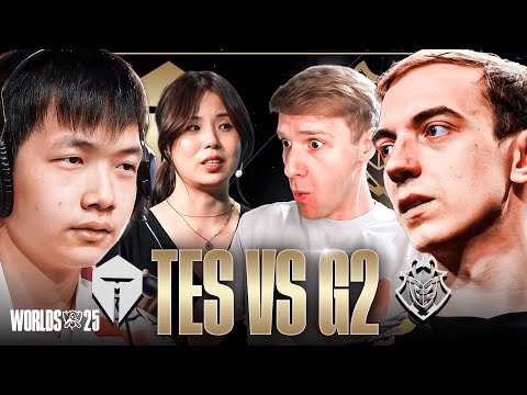 G2 VS TES - CAN EU MAKE IT TO SEMI? FT ASHLEY KANG - WORLDS 2025