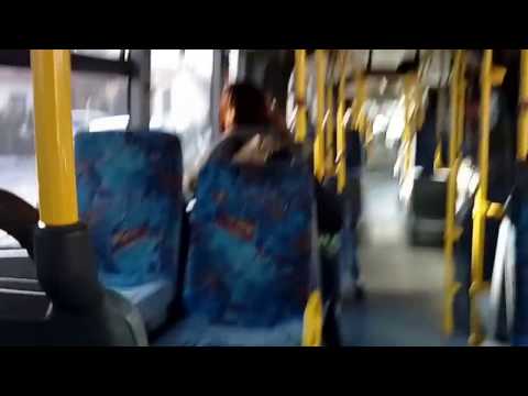 Mitfahrt im  einem alten Mercedes Benz Citaro ( Gelenkbus )  Teil 2 von 2