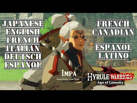 [As Requested] Young Impa All 8 Voices Comparison - Hyrule Warriors: Age of Calamity
