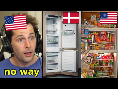American Reacts to Houses in Denmark vs USA