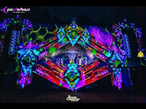 VJ BANG! Vídeo Mapping na PowerBass Festival 2023