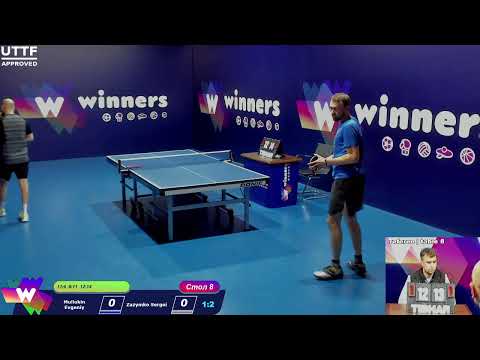 Muliukin Evgeniy-Zazymko Sergei.WINners CUP Table Tennis 8 2.01.2021 14:15