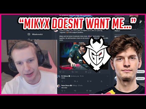 Jankos Reacts To Mikyx and Hans Sama Joining G2 | Jankos Clips
