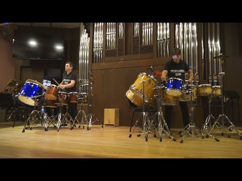 Ансамбль ударных инструментов «Percarus Duo». Живой концерт-презентация цикла (1 сентября 2018 г.)