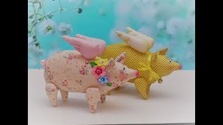 Мастер-класс по пошиву Свинки-Тильды